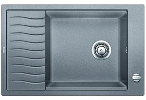 Изображение товара Кухонная мойка Blanco Elon XL 6 S-F из гранита серого цвета