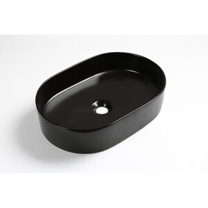 Изображение товара Раковина Milleau Nuage MU0055B-MB, 50 см, фарфор, цвет черный матовый