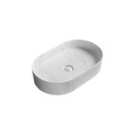Раковина Milleau Nuage MU0055B-MWM, 50 см, фарфор, цвет белый матовый мрамор - фото 1