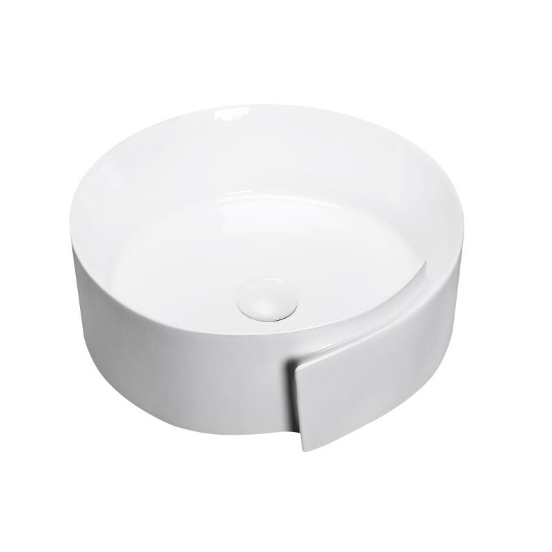 Изображение товара Раковина Milleau Glace MU0066-GW, 44 см, фарфор, цвет белый 