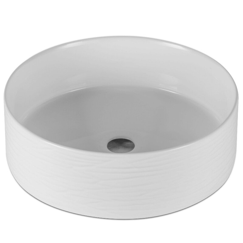 Изображение товара Раковина Milleau Glace MU7044G-GW, 40 см, фарфор, цвет белый 