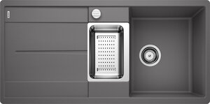 Изображение товара Кухонная мойка Blanco Metra 6 S-F искусственный камень угловая установка черный