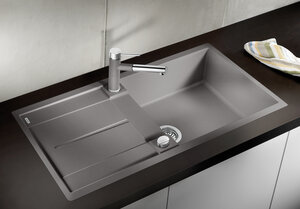 Изображение товара Мойка Blanco Metra 6 XL S-F из гранита алюметаллик