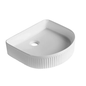 Изображение товара Раковина Milleau Glace MU8011-GW из фарфора, белая, 41 см