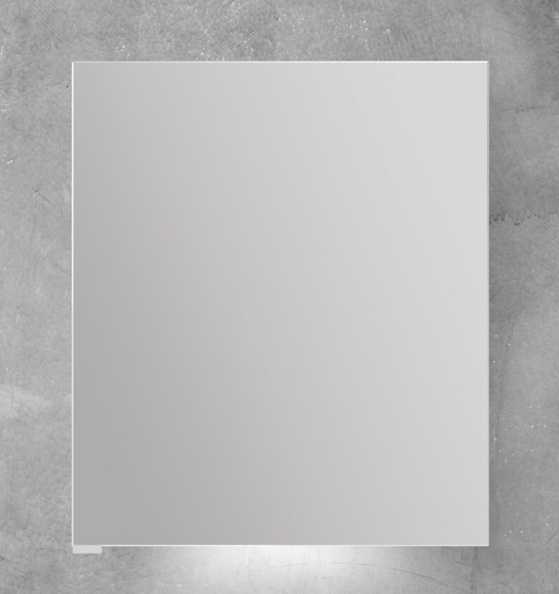 Изображение товара Зеркальный шкаф BelBagno SPC-1A-DL-BL-500, 50 см, подвесная, белый