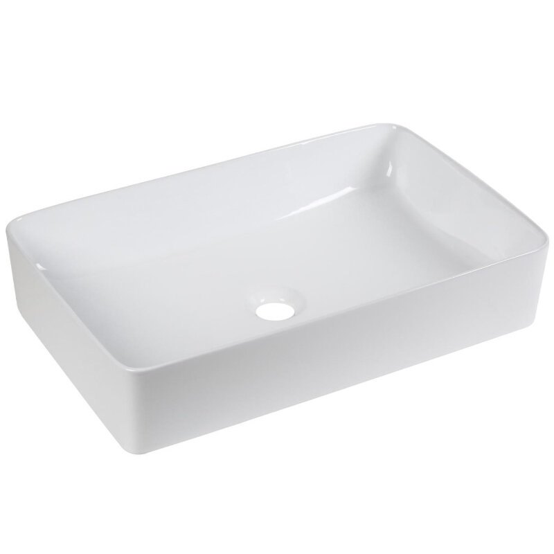Изображение товара Раковина Milleau Miel MU7060C-GW, 60 см, фарфор, цвет белый 