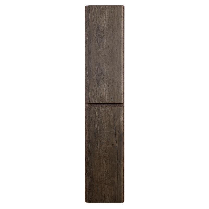 Изображение товара Подвесной пенал для ванной из МДФ 32x32x160 см коричневый Belbagno Albano
