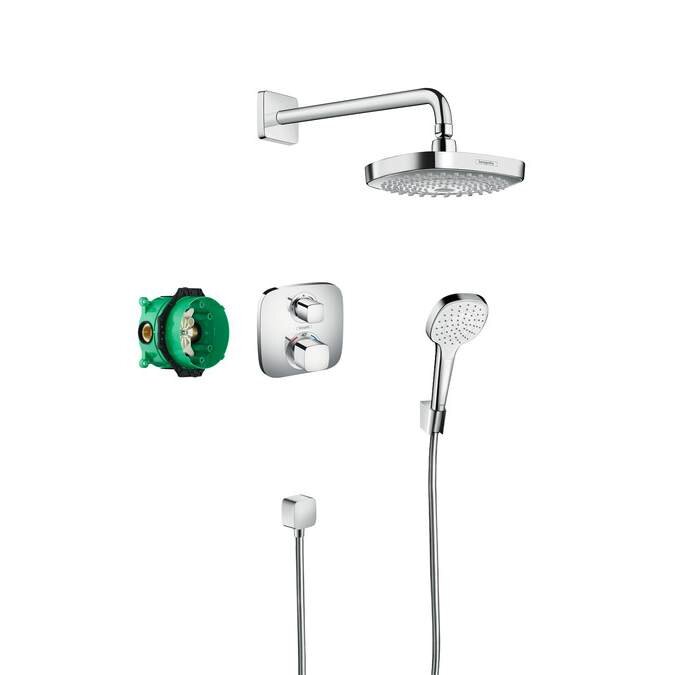 Изображение товара Душевая система Hansgrohe Croma Select E 27294000 хром с термостатом