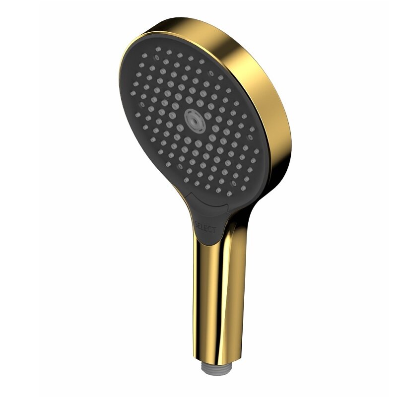 Изображение товара Душевая лейка Whitecross TOP-GL 3 режима цвет золото стандартная модель