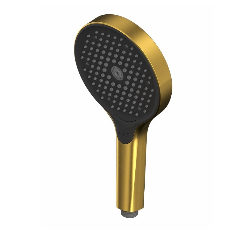 Изображение товара Душевая лейка Whitecross TOP-GLB 3 режима золото браширование