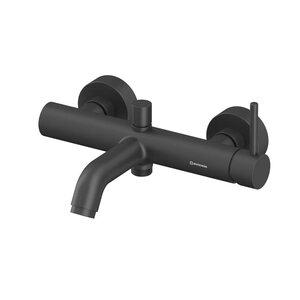 Изображение товара Смеситель Whitecross Y black Y1230BL для ванны и душа, цвет черный матовый