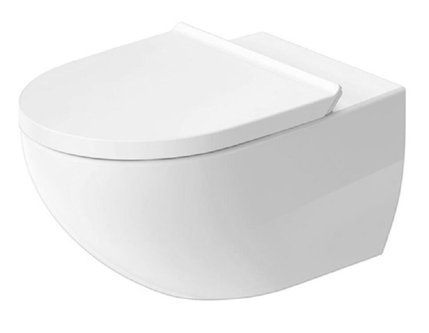 Изображение товара Унитаз Duravit Architec 45726900A1 Безободковый с подсиденьем микролифт Изображение товара Унитаз Duravit Architec 45726900A1 Безободковый с подсиденьем микролифт