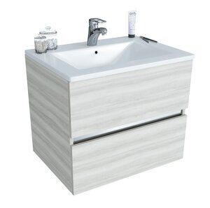 Изображение товара Тумба под раковину Sanvit Кубэ-2 kkube2060yas, 60 см, подвесная, ясень