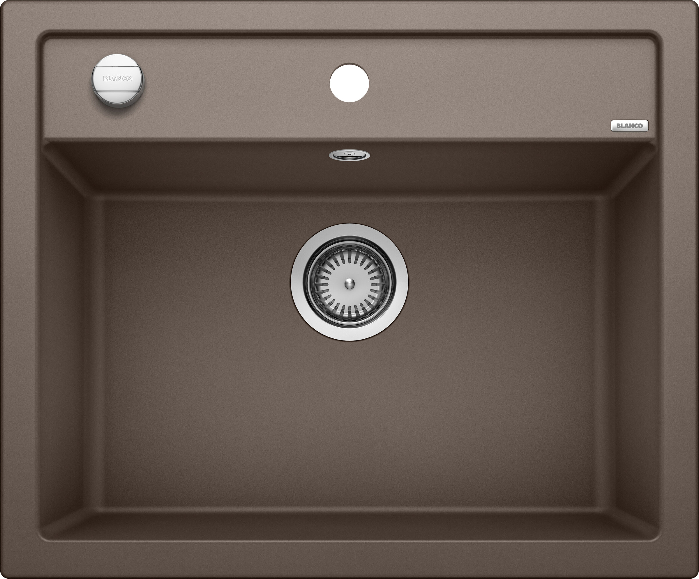 Изображение товара Кухонная мойка Blanco Dalago 6 515066 из искусственного камня, 61,5 см, коричневая