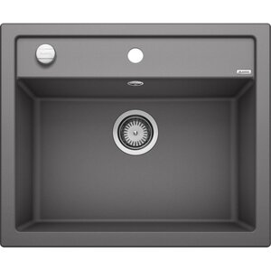 Изображение товара Кухонная мойка Blanco Dalago 6 из искусственного камня, темная скала, угловая установка