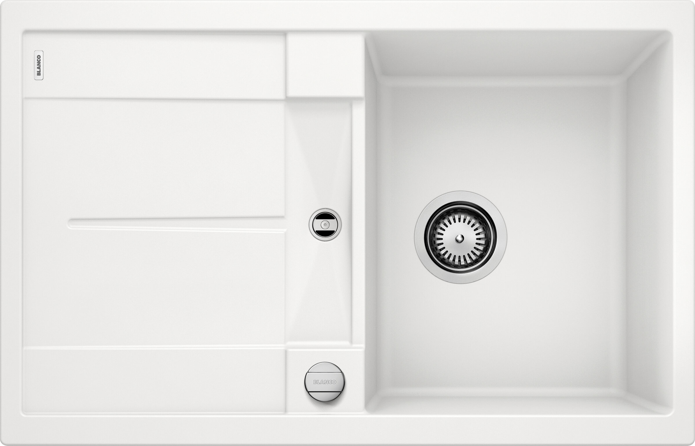 Изображение товара Высококачественная кухонная мойка Blanco Metra 45S из искусственного гранита 78 см