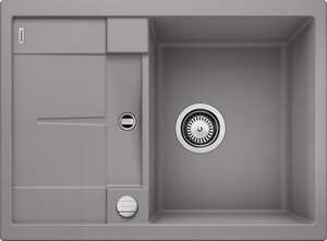 Изображение товара Кухонная мойка Blanco Metra 45S Compact из SILGRANIT серого цвета