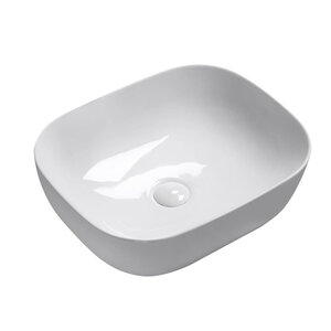 Изображение товара Раковина Milleau Miel MU0078-GW из фарфора, 50 см, белая