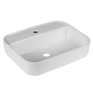Изображение товара Раковина Milleau Miel MU0084B-GW 50 см фарфор белая