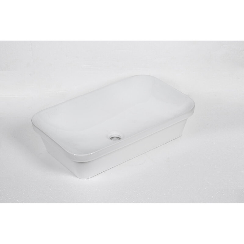 Изображение товара Раковина Milleau Miel MU0042A-GW из фарфора, 60 см, белая