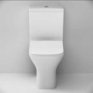 Изображение товара Напольный унитаз-компакт Am.Pm Gem C908601SC, безободковый, с сиденьем микролифт, белый Изображение товара Напольный унитаз-компакт Am.Pm Gem C908601SC, безободковый, с сиденьем микролифт, белый