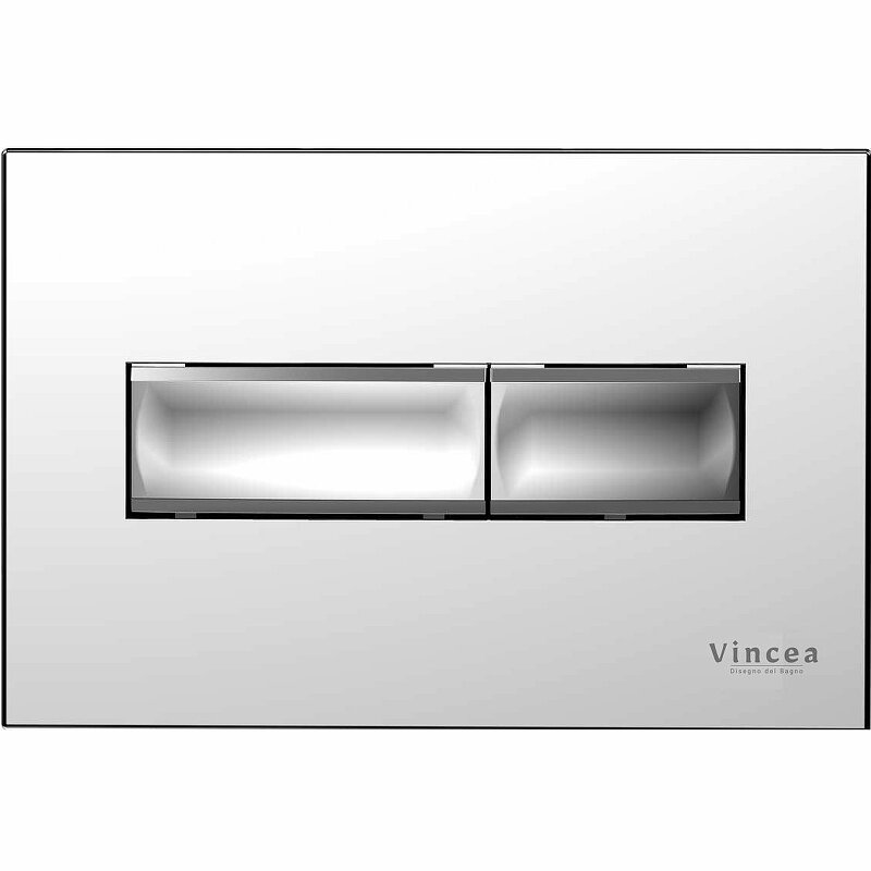 Изображение товара Клавиша смыва Vincea Line VFP-732CH, механическая, цвет хром Изображение товара Клавиша смыва Vincea Line VFP-732CH, механическая, цвет хром
