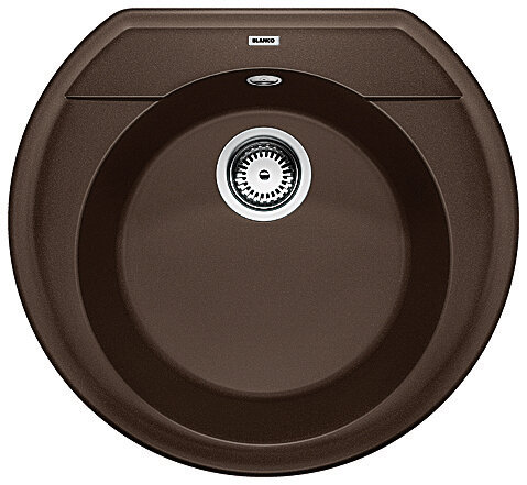Изображение товара Мойка Blanco Rondoval 45 SILGRANIT PuraDur II коричневый 53,5 см