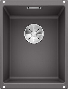 Изображение товара Кухонная мойка Blanco Subline 320-U из нержавеющей стали цвет черный матовый