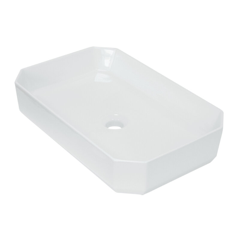 Изображение товара Раковина Sanita Luxe Line WB.CT/Line/55-N/WHT.G/S1, 55 см, фарфор, цвет белый