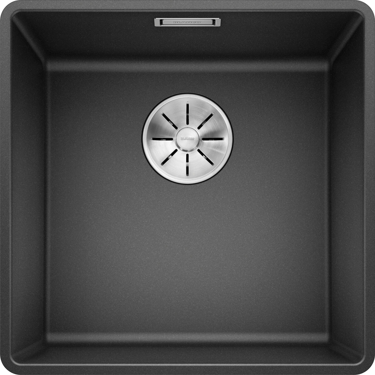 Изображение товара Кухонная мойка Blanco Subline 400-F из искусственного гранита антрацит 427x427 мм