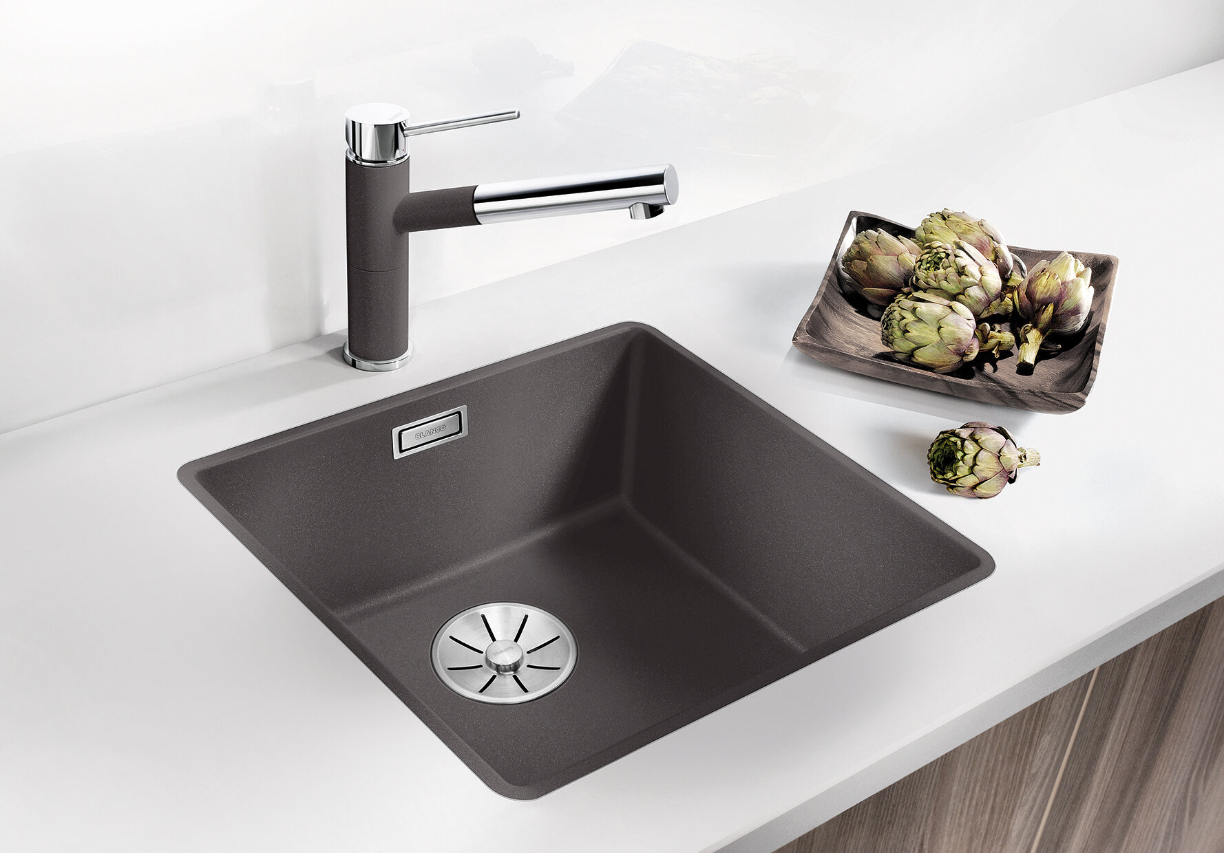 Изображение товара Мойка Blanco Subline 400-F 523499 кофе