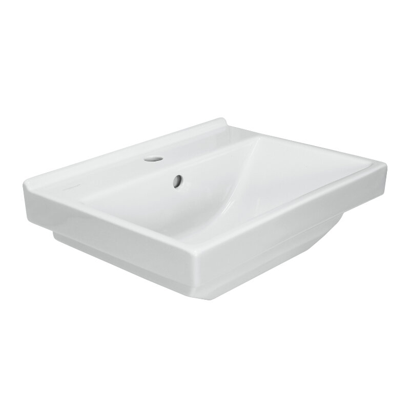 Изображение товара Раковина Sanita Luxe Fest WB.FN/Fest/50-C/WHT.G/S1, 50 см, фарфор, цвет белый Изображение товара Раковина Sanita Luxe Fest WB.FN/Fest/50-C/WHT.G/S1, 50 см, фарфор, цвет белый