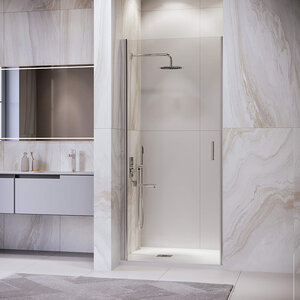 Изображение товара Душевая дверь RGW LE-003 60 см стекло прозрачное хром профиль Германия