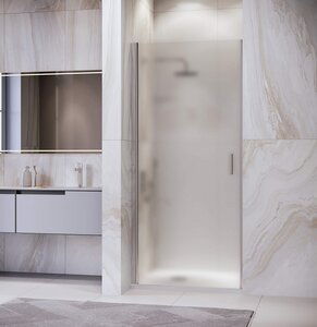 Изображение товара Душевая дверь RGW LE-003, 351200306-21, 60 см, стекло матовое сатинат, профиль хром