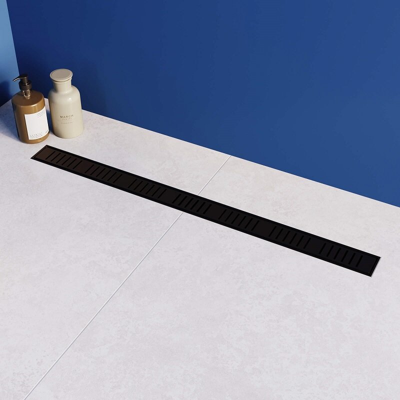 Изображение товара Дренажный канал RGW SDR-34B 60 см, перфорированная решетка, черный, Германия