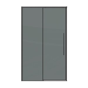 Изображение товара Душевая дверь Grossman Galaxy 100.K33.01.130.42.10, 130 см, стекло тонированное, профиль графит сатин
