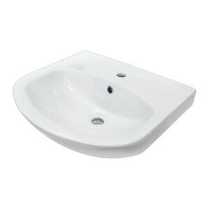 Изображение товара Раковина Sanita Аттика WB.FN/Т/50-C/WHT.G/S1, 50 см, фарфор, цвет белый