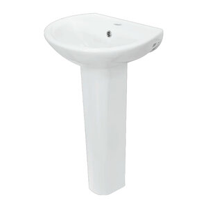 Изображение товара Раковина Sanita Аттика WB.PD/Attica/48-C/WHT.G/S1, 47 см, фарфор, цвет белый