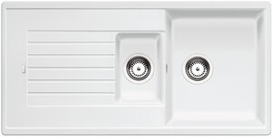 Изображение товара Кухонная мойка Blanco Zia 6S 514742 гранит белая с двумя чашами