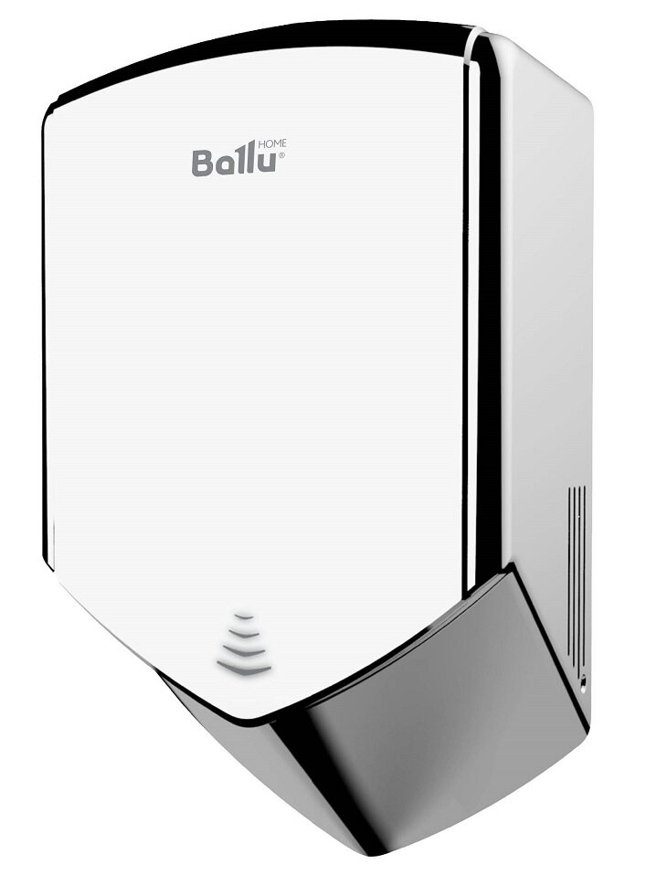 Изображение товара Сушилка для рук Ballu Antivandal BAHD-1010 из нержавеющей стали, серебристая