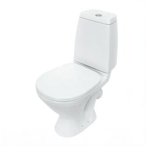 Изображение товара Унитаз-компакт Sanita Кама WC.CC/Kama/2-TM/WHT.G/S1, крышка микролифт, цвет белый