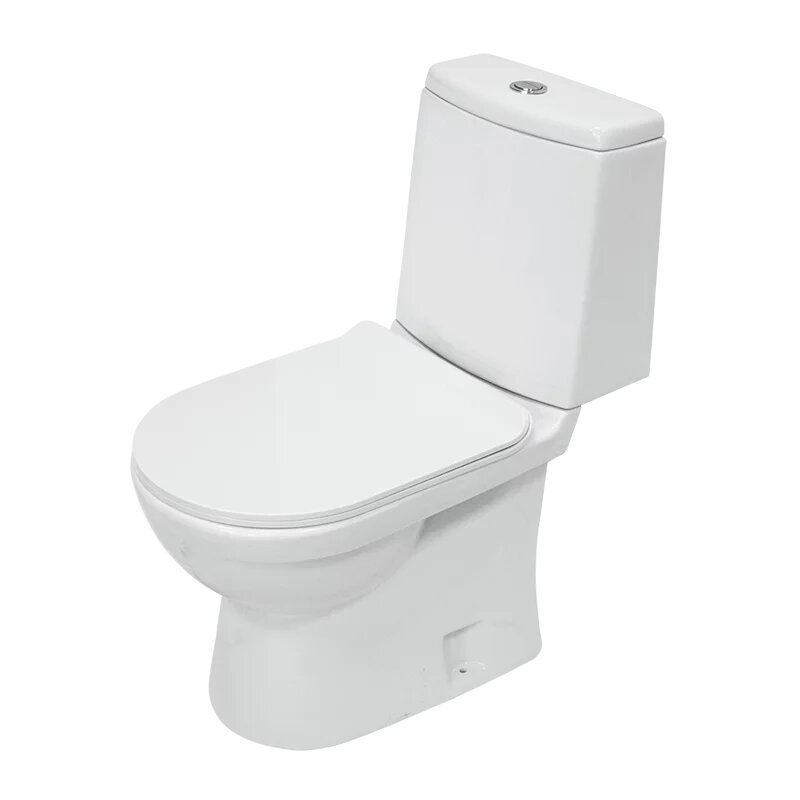 Изображение товара Унитаз-компакт Sanita Luxe Next Slim WC.CC/Next/2-SlimDM/WHT.G/S1, крышка микролифт, цвет белый