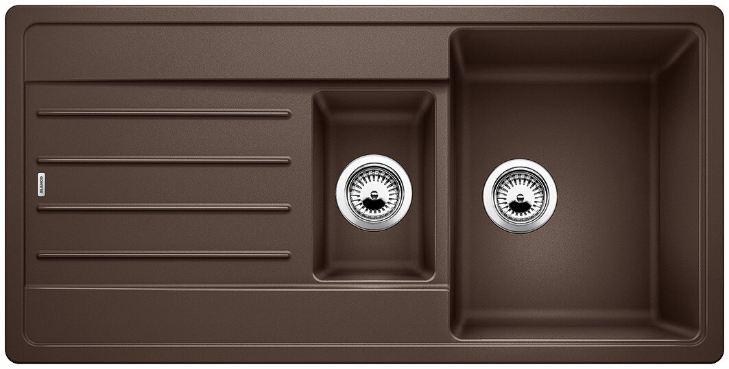 Изображение товара Кухонная мойка Blanco Legra 6 S silgranit кофе 1000х500 мм накладная