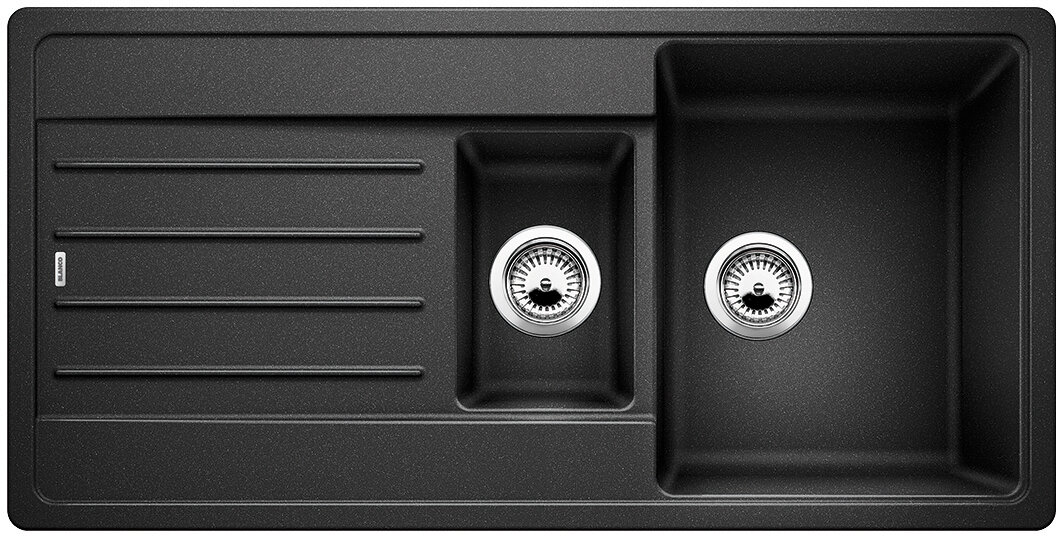 Изображение товара Мойка Blanco Legra 6 S silgranit 522207, цвет - антрацит, 100 x 50 x 19 см Изображение товара Мойка Blanco Legra 6 S silgranit 522207, цвет - антрацит, 100 x 50 x 19 см