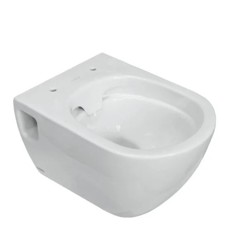 Изображение товара Унитаз подвесной Sanita Luxe Art WC.WH/Art/SlimDM.Rim/WHT.G/S1, безободковый, крышка микролифт, цвет белый