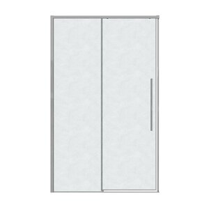 Изображение товара Душевая дверь Grossman Galaxy 100.K33.01.140.10.02, 140 см, стекло шиншилла, профиль хром