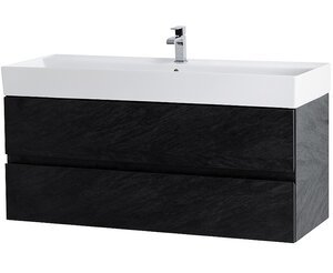 Изображение товара Тумба под раковину Cezares Molveno 120 см, подвесная, черная