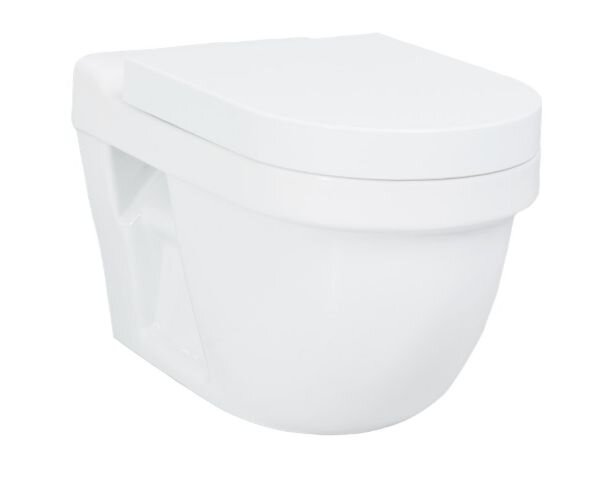 Изображение товара Подвесной унитаз Creavit Dream DR321 с антивсплеском и горизонтальным выпуском