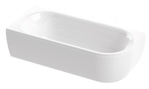 Изображение товара Фронтальная панель для акриловой ванны Cezares Metauro Corner-180-SCR-L-W37, левая, белый