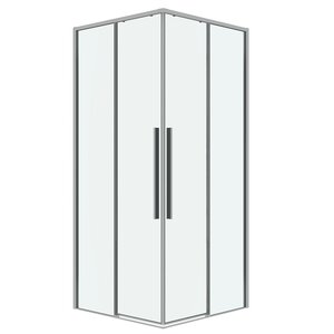 Изображение товара Душевой уголок Grossman Galaxy 300 90x90 см раздвижная дверь хром Россия